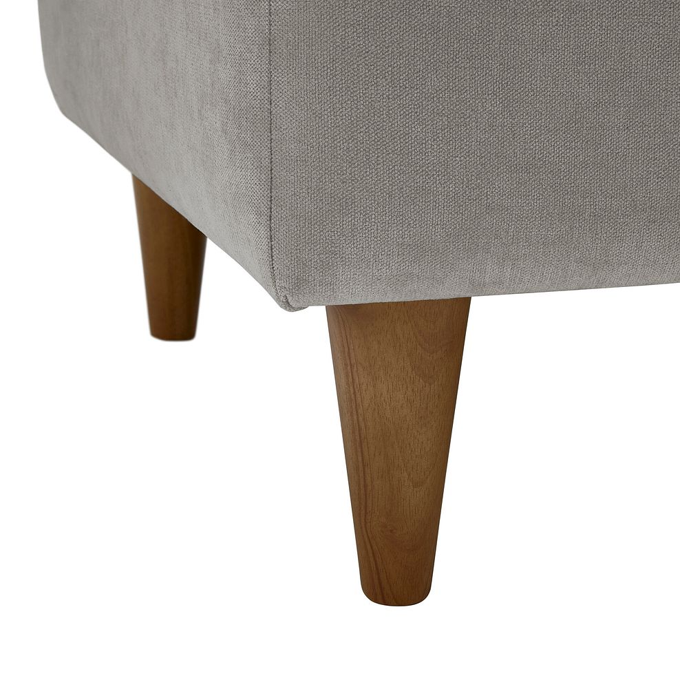 Eastley Storage Footstool in Limoge Fog Fabric 8