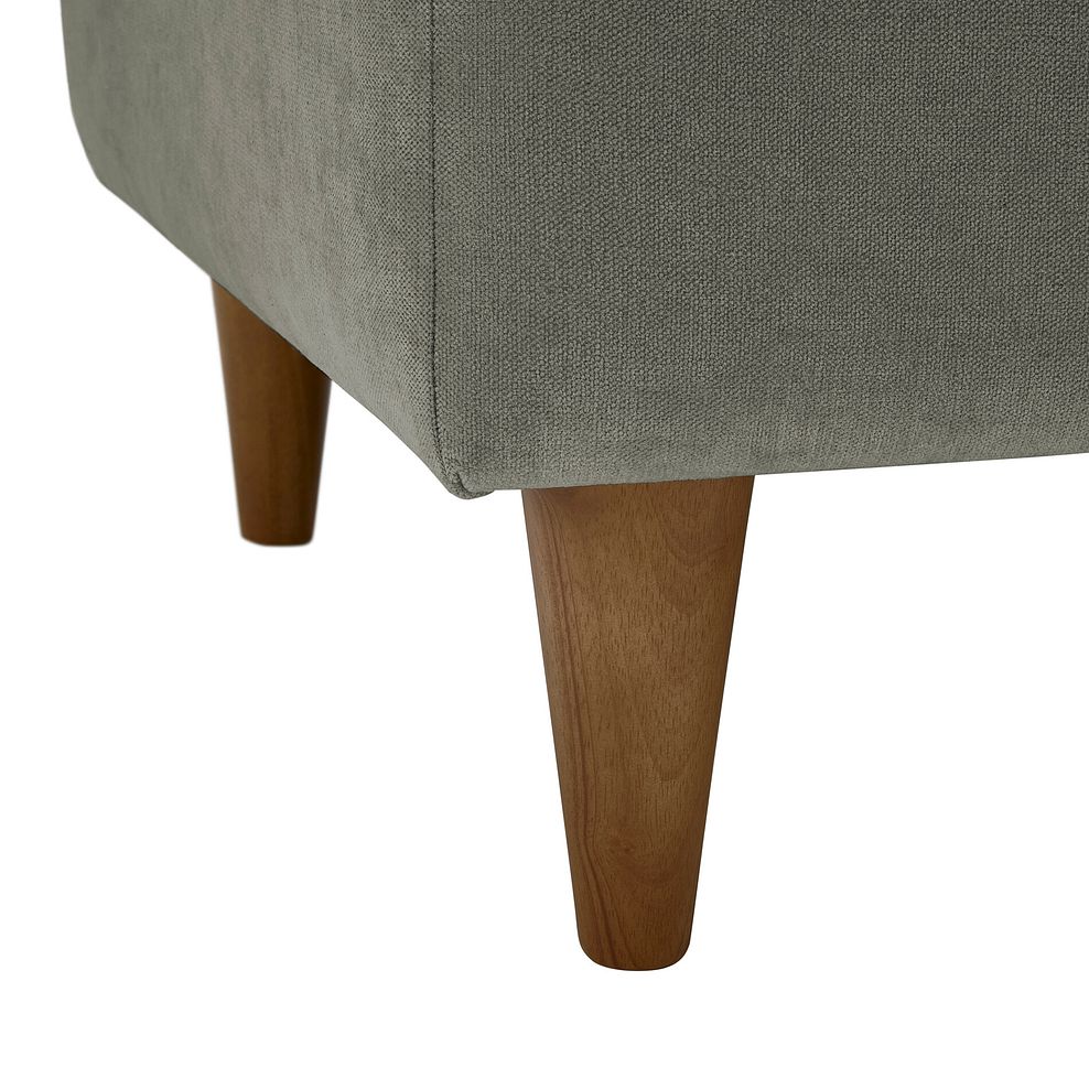 Eastley Storage Footstool in Limoge Green Fabric 8