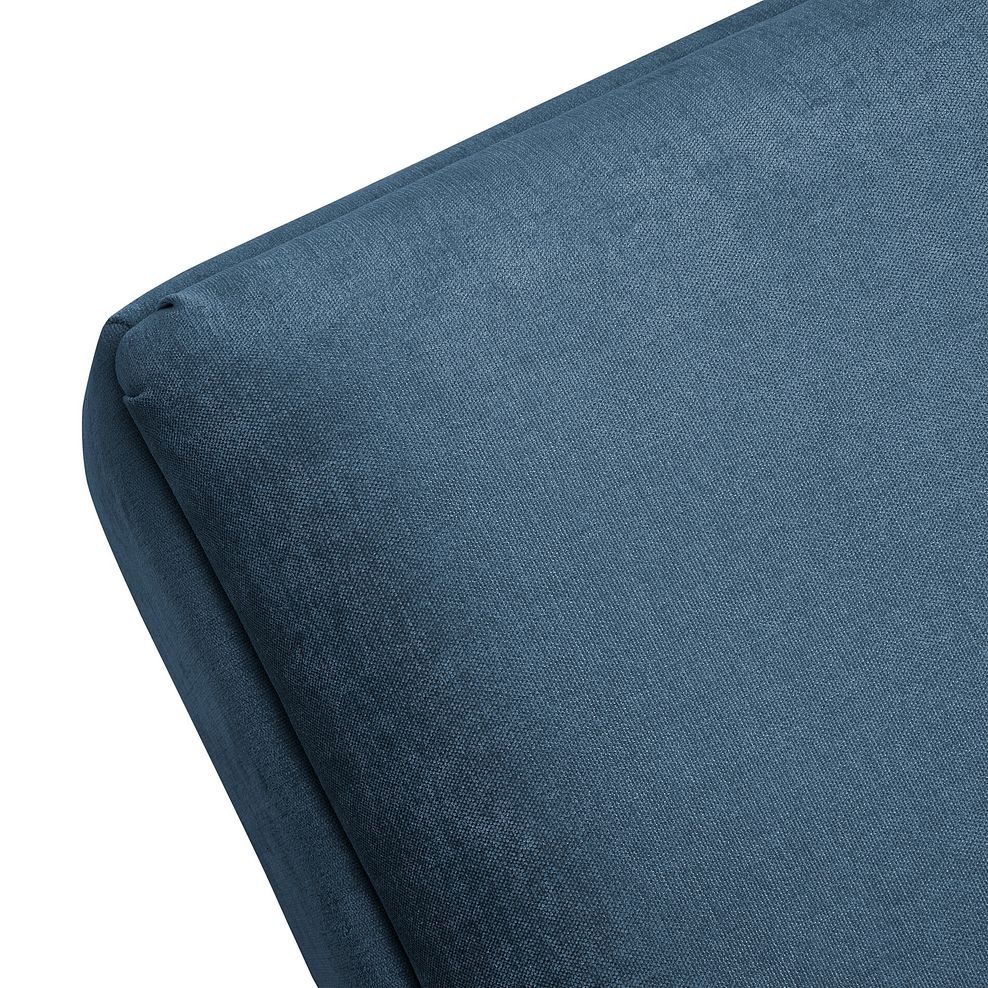 Eastley Storage Footstool in Limoge Prussian Blue Fabric 9