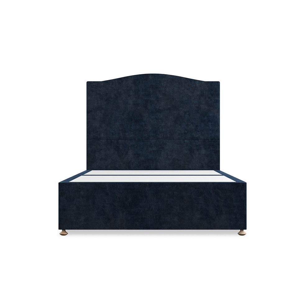 Eden Double 2 Drawer Divan Bed in Heritage Velvet - Royal Blue 3