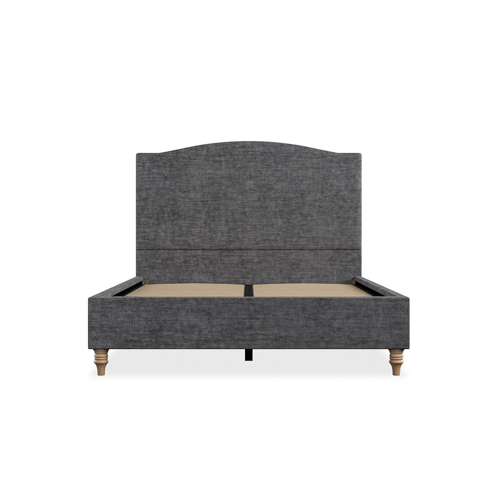 Eden Double Bed in Brooklyn Fabric - Asteroid Grey Thumbnail 3