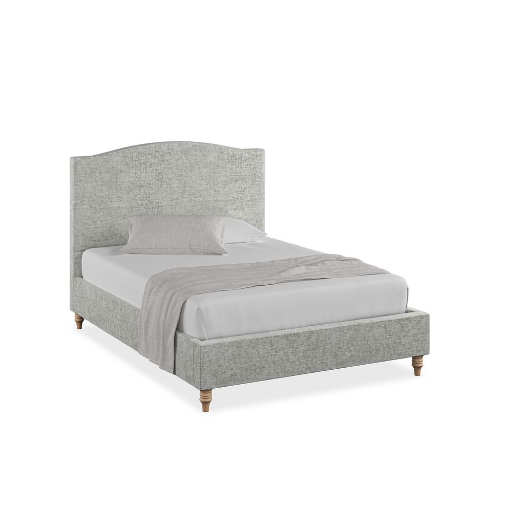 Eden Double Bed in Brooklyn Fabric - Fallow Grey Thumbnail 1