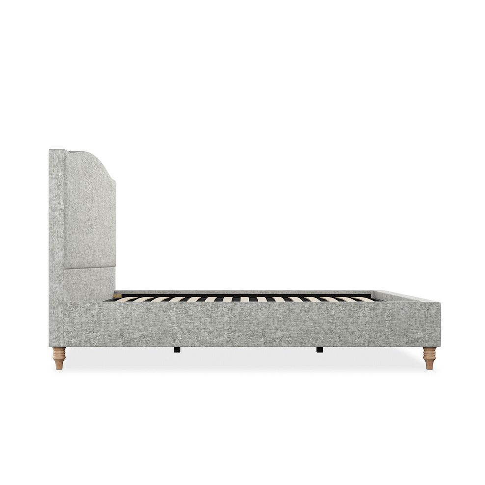 Eden Double Bed in Brooklyn Fabric - Fallow Grey Thumbnail 4