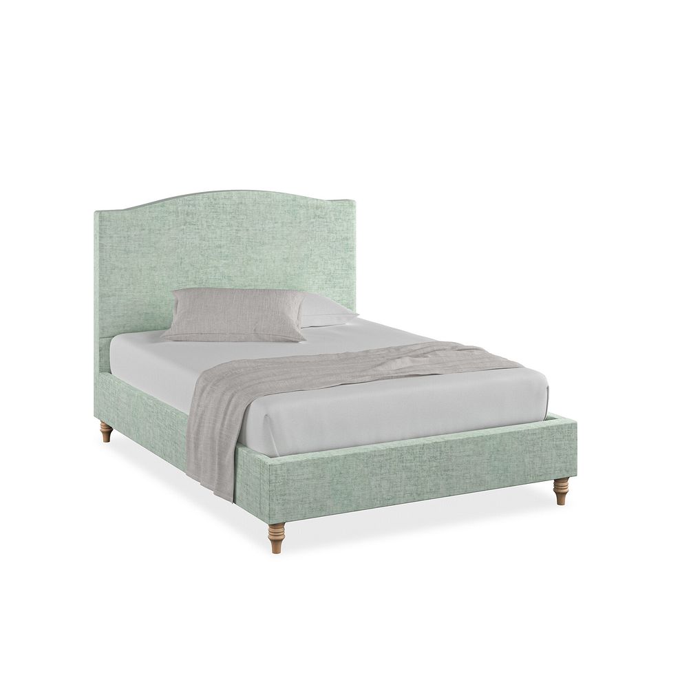 Eden Double Bed in Brooklyn Fabric - Glacier Thumbnail 1