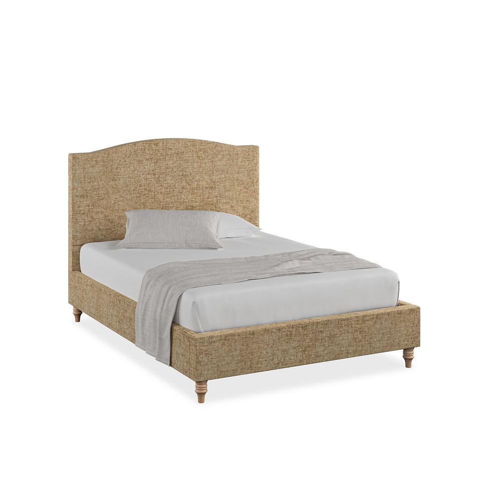 Eden Double Bed in Brooklyn Fabric - Saturn Mink