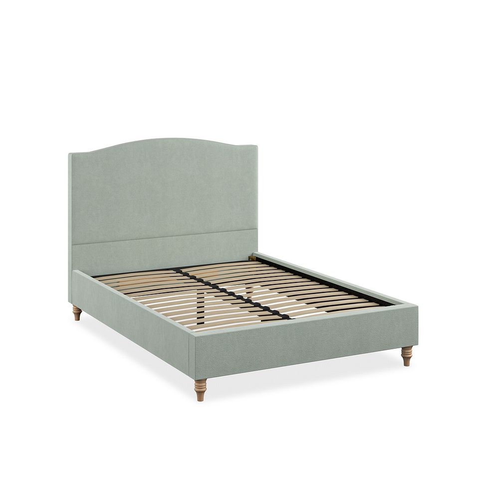 Eden Double Bed in Venice Fabric - Duck Egg Thumbnail 2