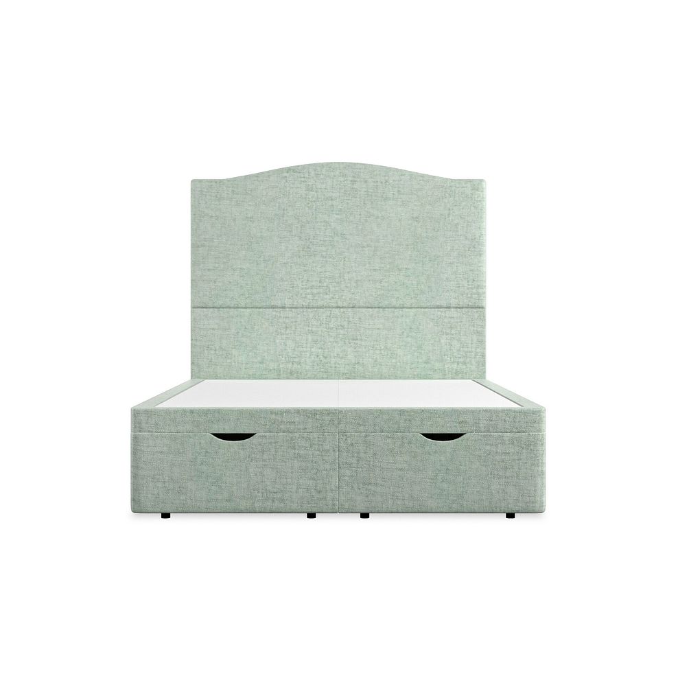 Eden Double Ottoman Storage Bed in Brooklyn Fabric - Glacier Thumbnail 4