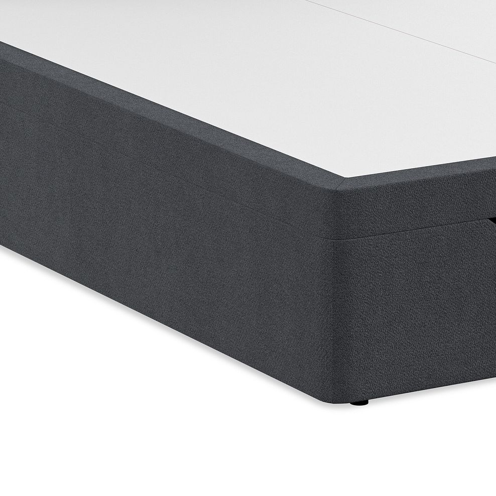 Eden Double Ottoman Storage Bed in Venice Fabric - Anthracite Thumbnail 5