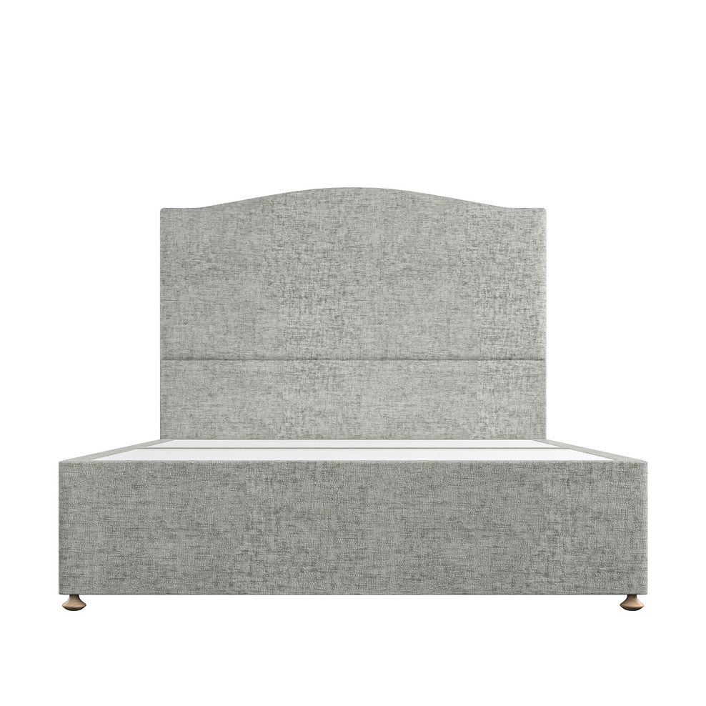 Eden King-Size 4 Drawer Divan Bed in Brooklyn Fabric - Fallow Grey 3