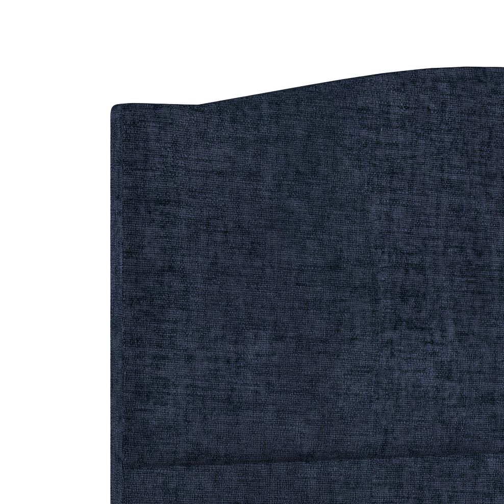 Eden King-Size 4 Drawer Divan Bed in Brooklyn Fabric - Hummingbird Blue Thumbnail 5