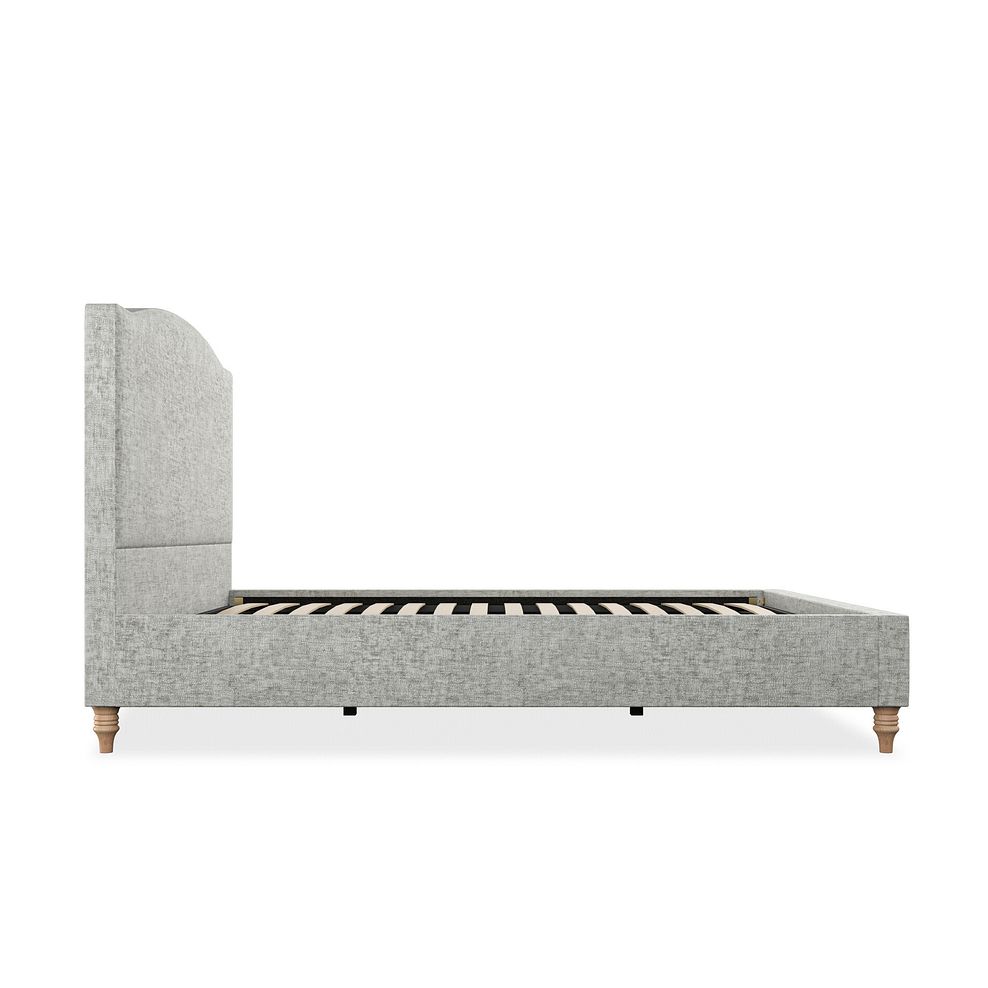 Eden King-Size Bed in Brooklyn Fabric - Fallow Grey 4