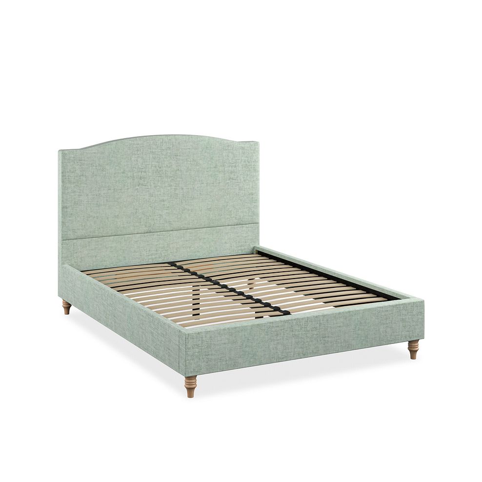 Eden King-Size Bed in Brooklyn Fabric - Glacier 2