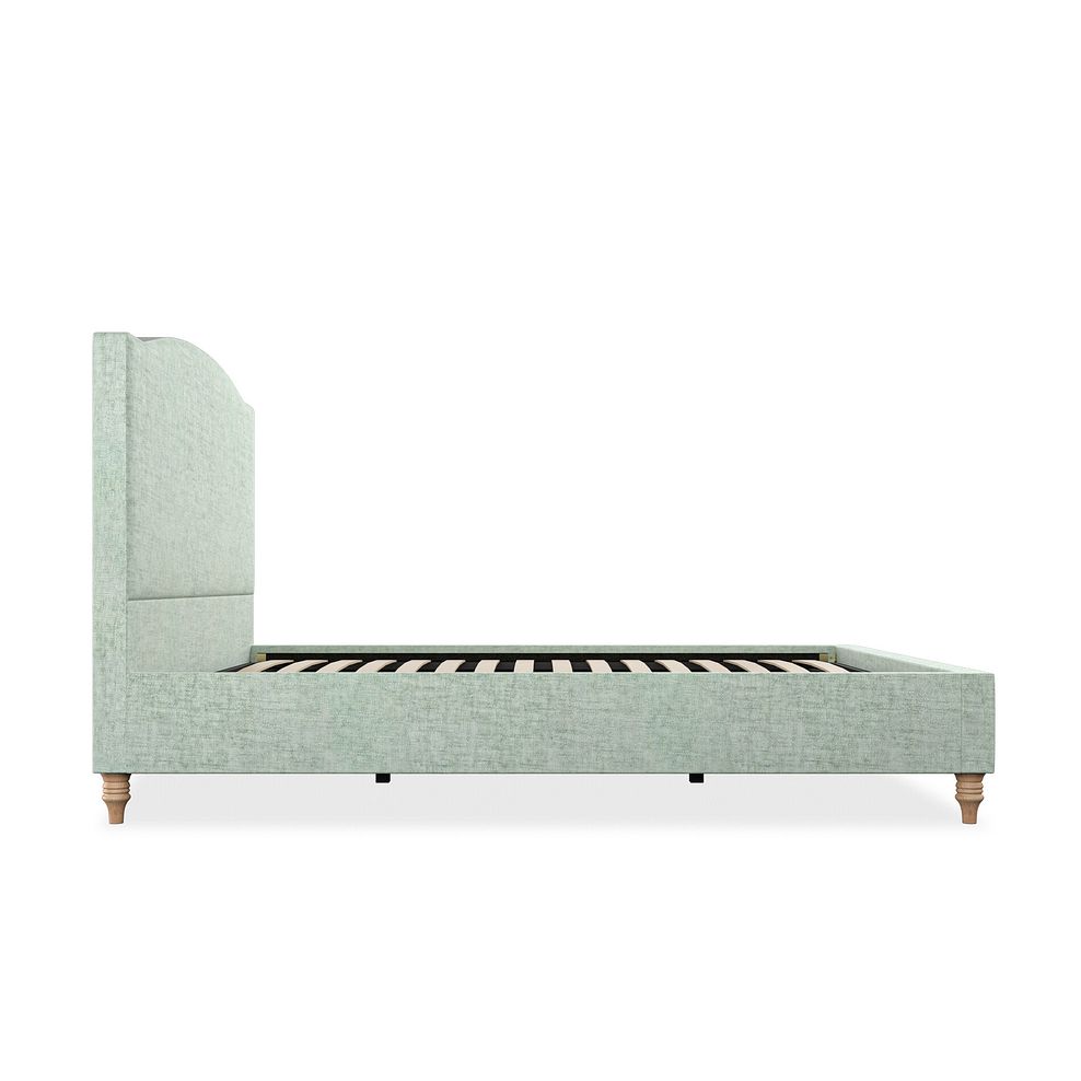 Eden King-Size Bed in Brooklyn Fabric - Glacier 4