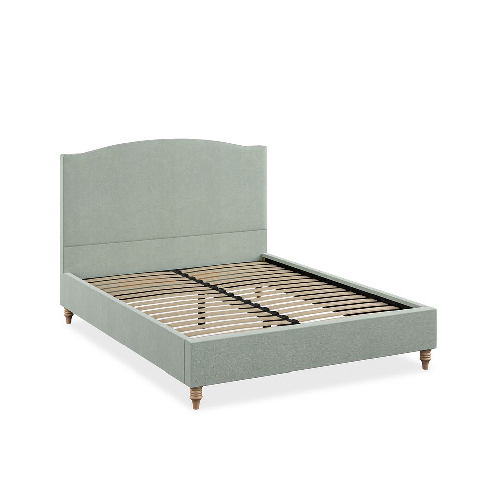 Eden King-Size Bed in Venice Fabric - Duck Egg 2
