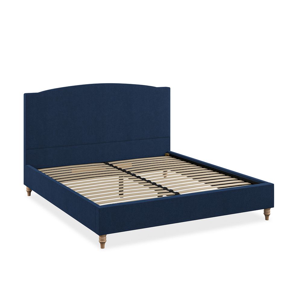 Eden Super King-Size Bed in Venice Fabric - Marine 2