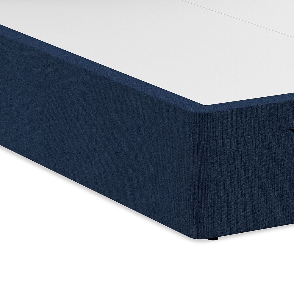 Eden Super King-Size Ottoman Storage Bed with Winged Headboard in Venice Fabric - Marine 7