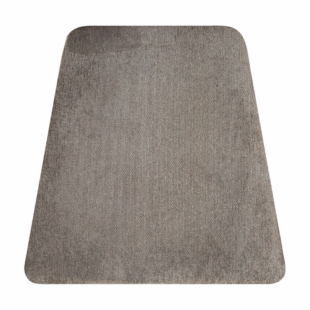 Ellison Oak Chair with Plain Charcoal Fabric Seat 3