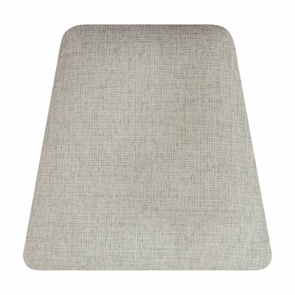 Ellison Oak Chair with Plain Grey Fabric Seat 3