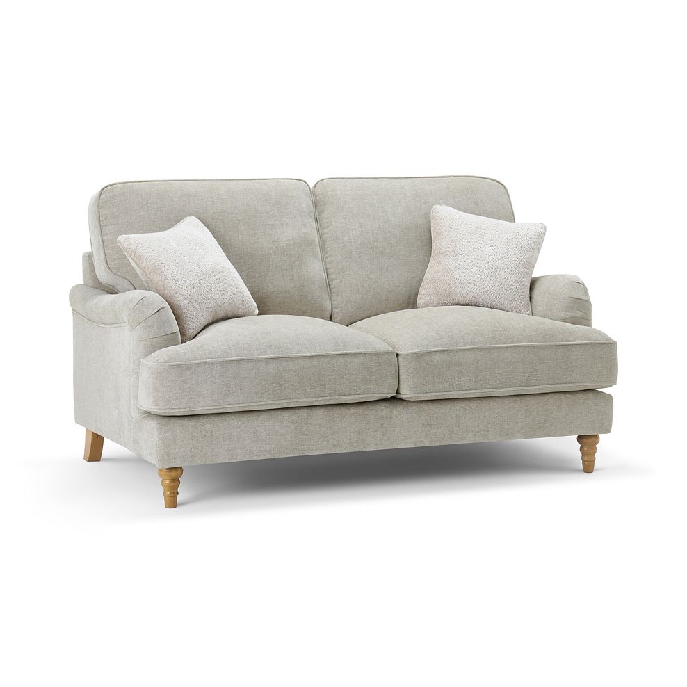 Eloise 2 Seater Sofa in Marlan Natural Fabric 1