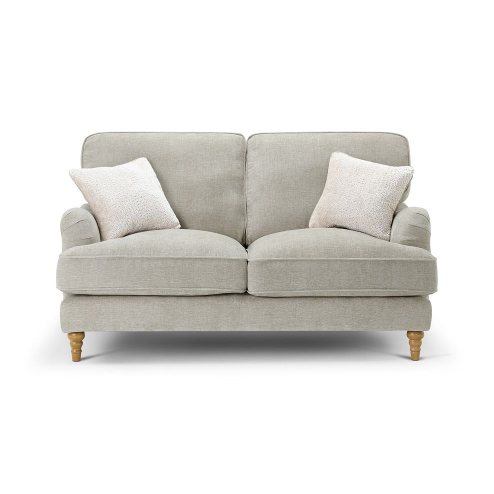 Eloise 2 Seater Sofa in Marlan Natural Fabric 2