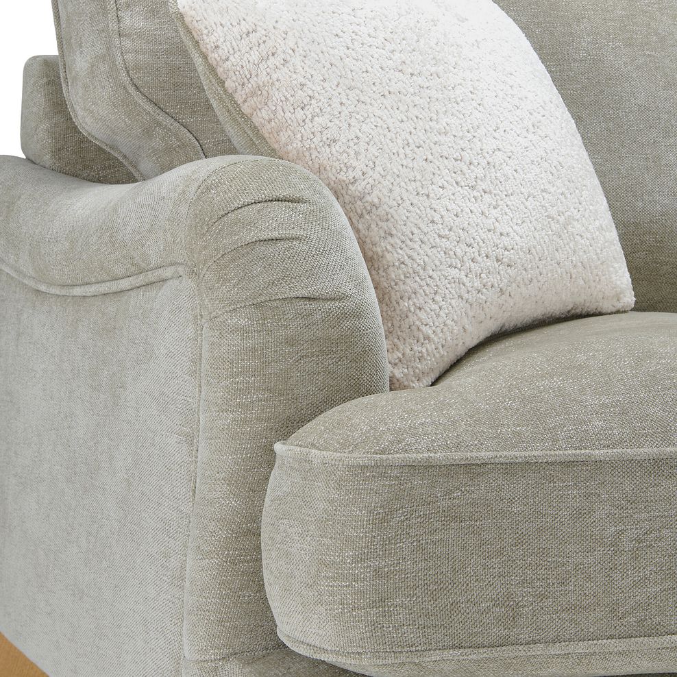 Eloise 2 Seater Sofa in Marlan Natural Fabric 10