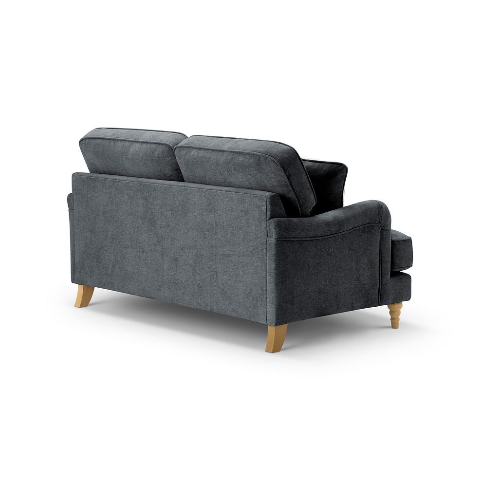 Eloise 2 Seater Sofa in Marlan Nero Fabric 4