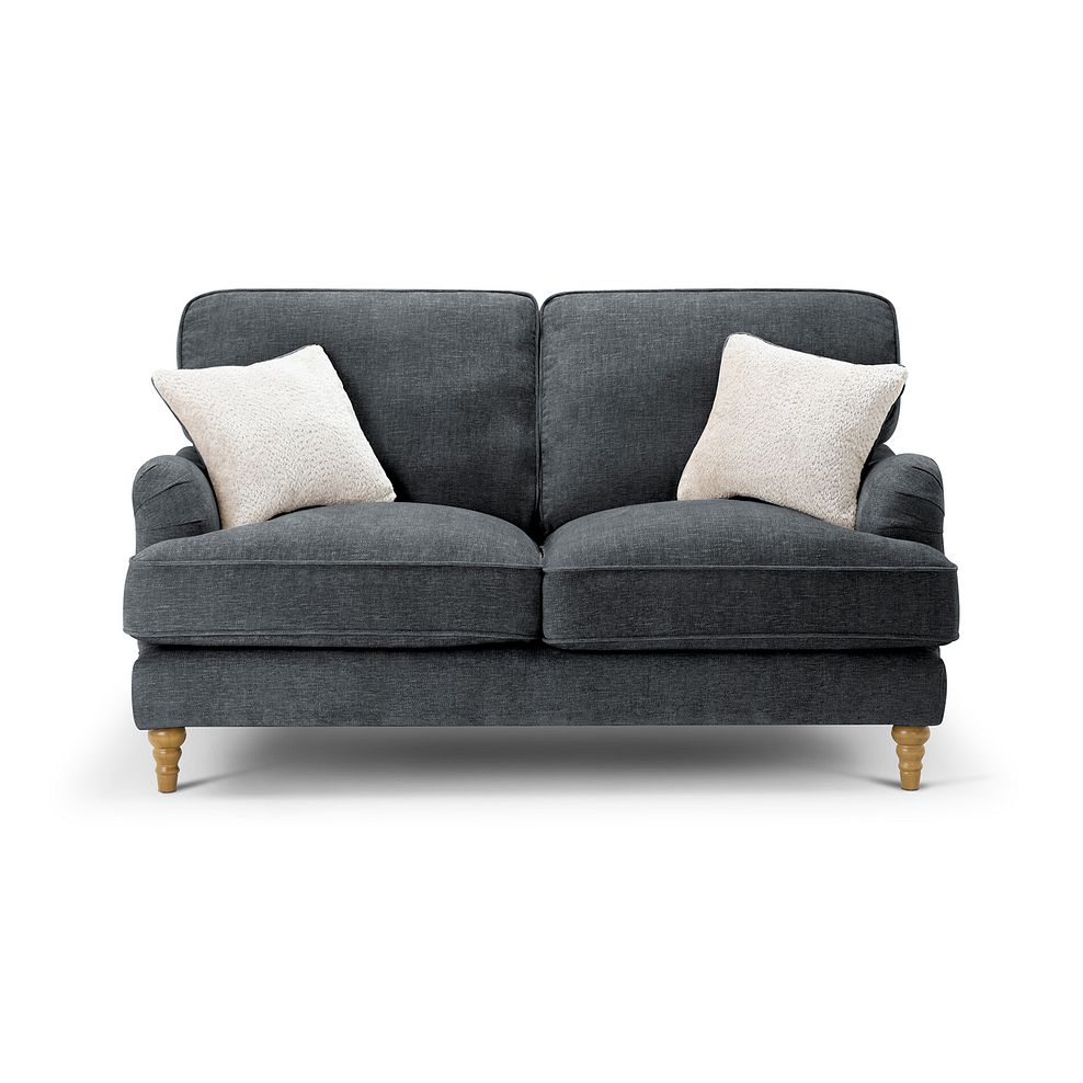 Eloise 2 Seater Sofa in Marlan Nero Fabric 2