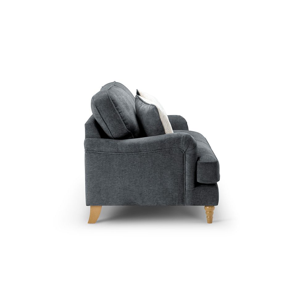Eloise 2 Seater Sofa in Marlan Nero Fabric 3