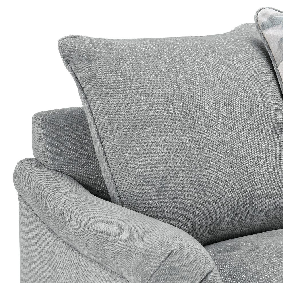 Eloise 3 Seater Pillow Back Sofa in Marlan Casper Fabric 7