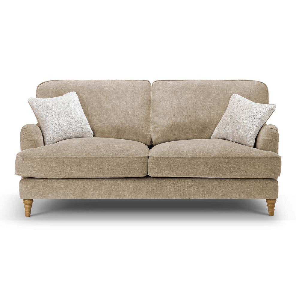 Eloise 3 Seater Sofa in Marlan Caramel Fabric 2