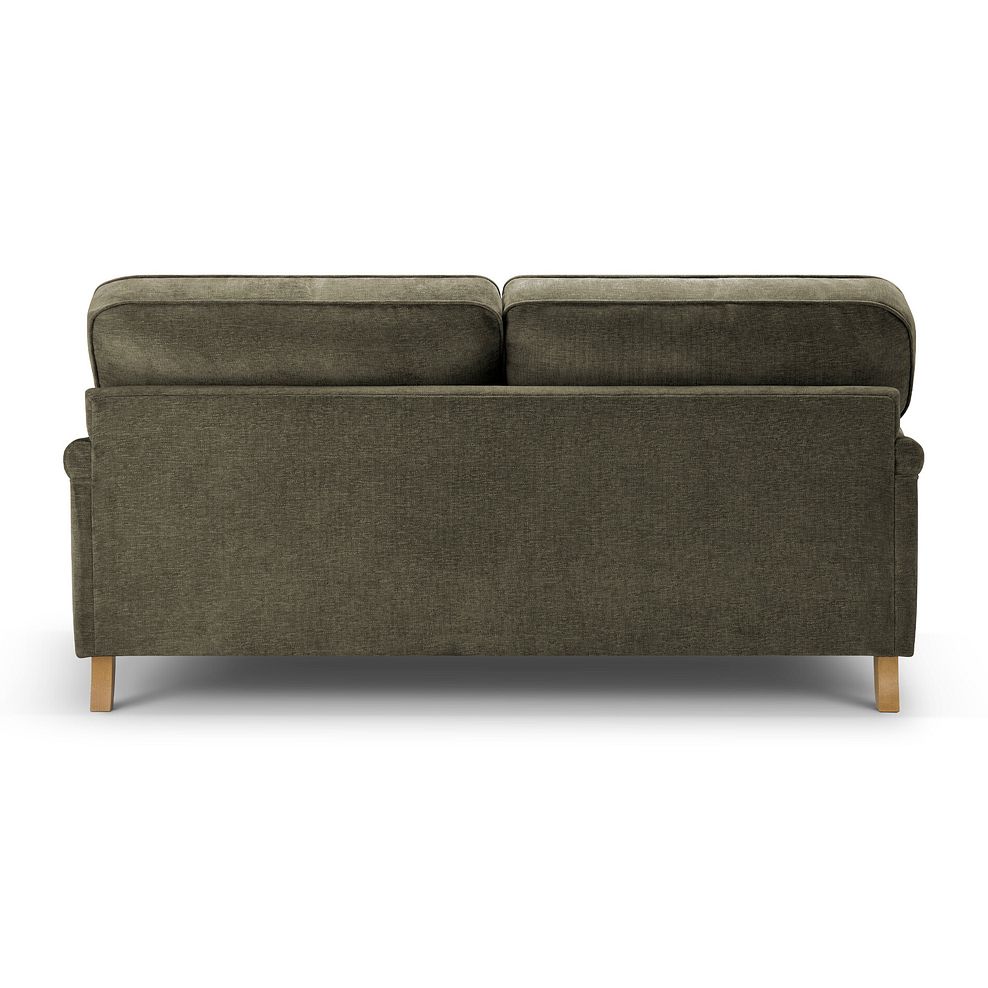 Eloise 3 Seater Sofa in Marlan Olive Green Fabric 5