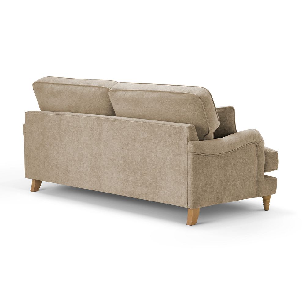 Eloise 4 Seater Sofa in Marlan Caramel Fabric 4