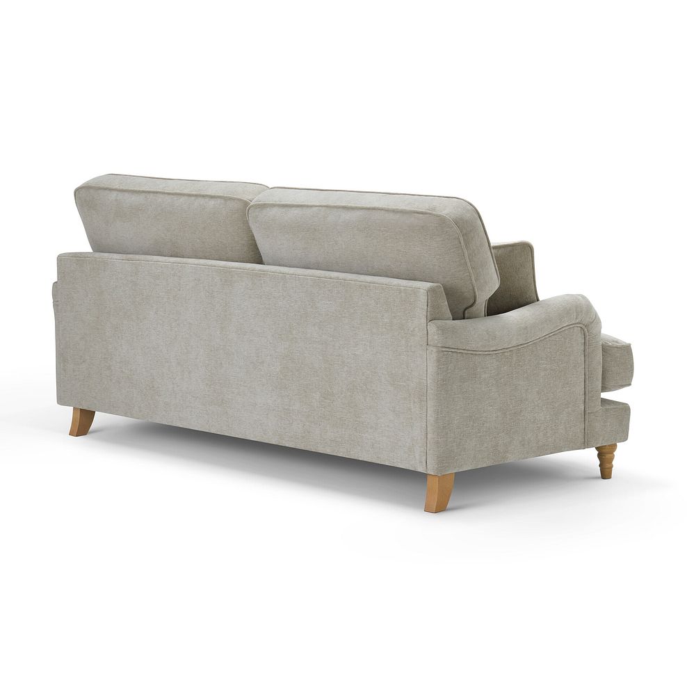 Eloise 4 Seater Sofa in Marlan Natural Fabric 6