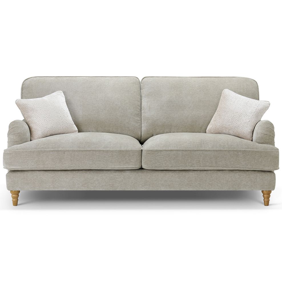 Eloise 4 Seater Sofa in Marlan Natural Fabric 4
