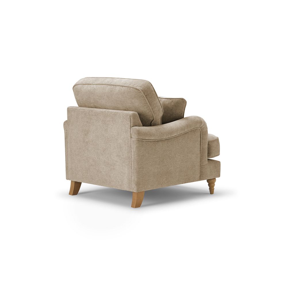 Eloise Armchair in Marlan Caramel Fabric 4