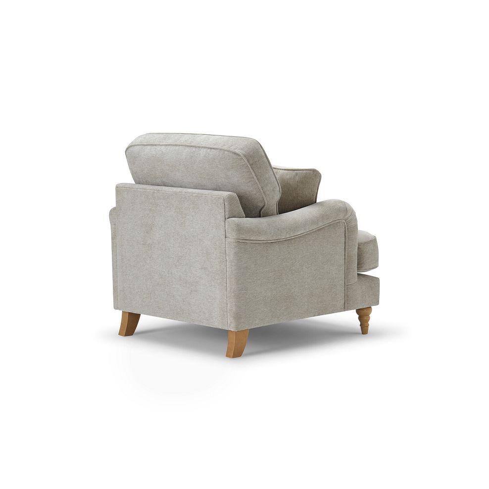 Eloise Armchair in Marlan Natural Fabric 8