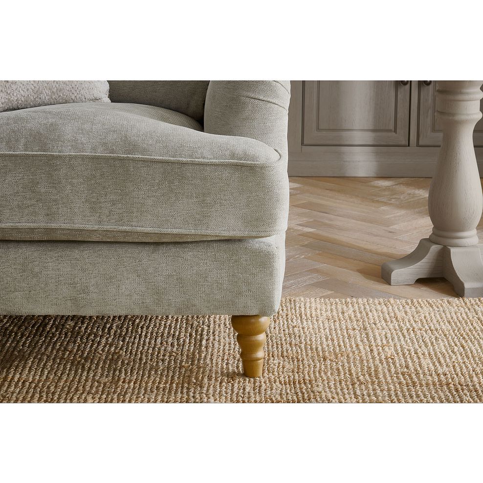 Eloise Armchair in Marlan Natural Fabric 3
