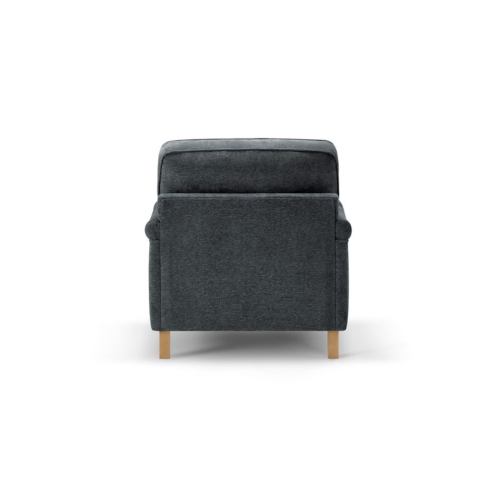 Eloise Armchair in Marlan Nero Fabric 5