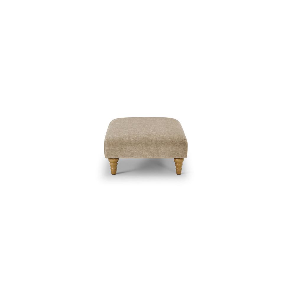 Eloise Footstool in Marlan Caramel Fabric 3
