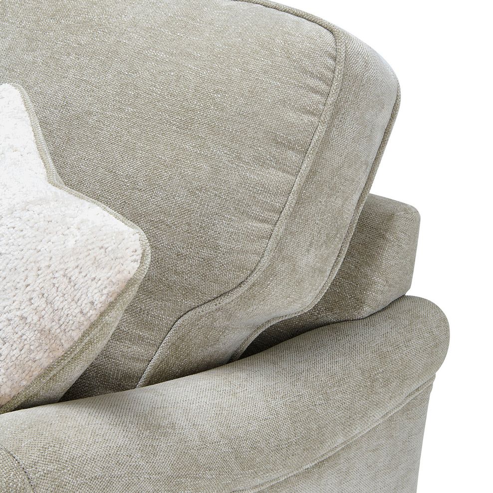 Eloise Left Hand Chaise Sofa in Marlan Natural Fabric 9