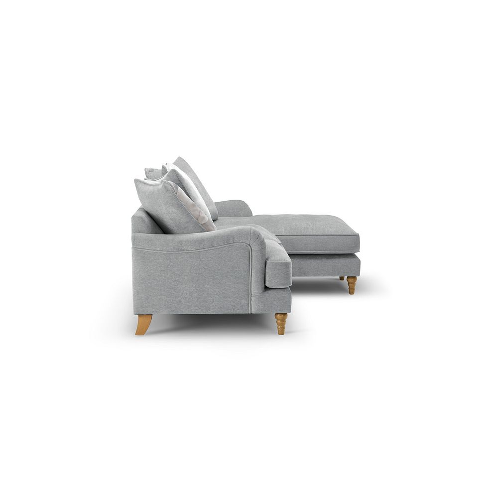 Eloise Right Hand Chaise Pillow Back Sofa in Marlan Casper Fabric 3