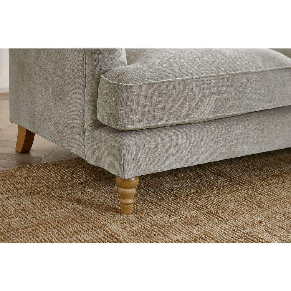 Eloise Right Hand Chaise Sofa in Marlan Natural Fabric 3