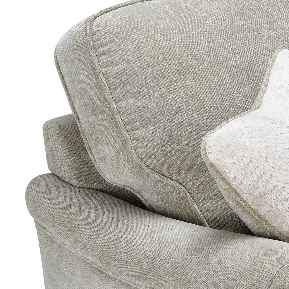 Eloise Right Hand Chaise Sofa in Marlan Natural Fabric 10