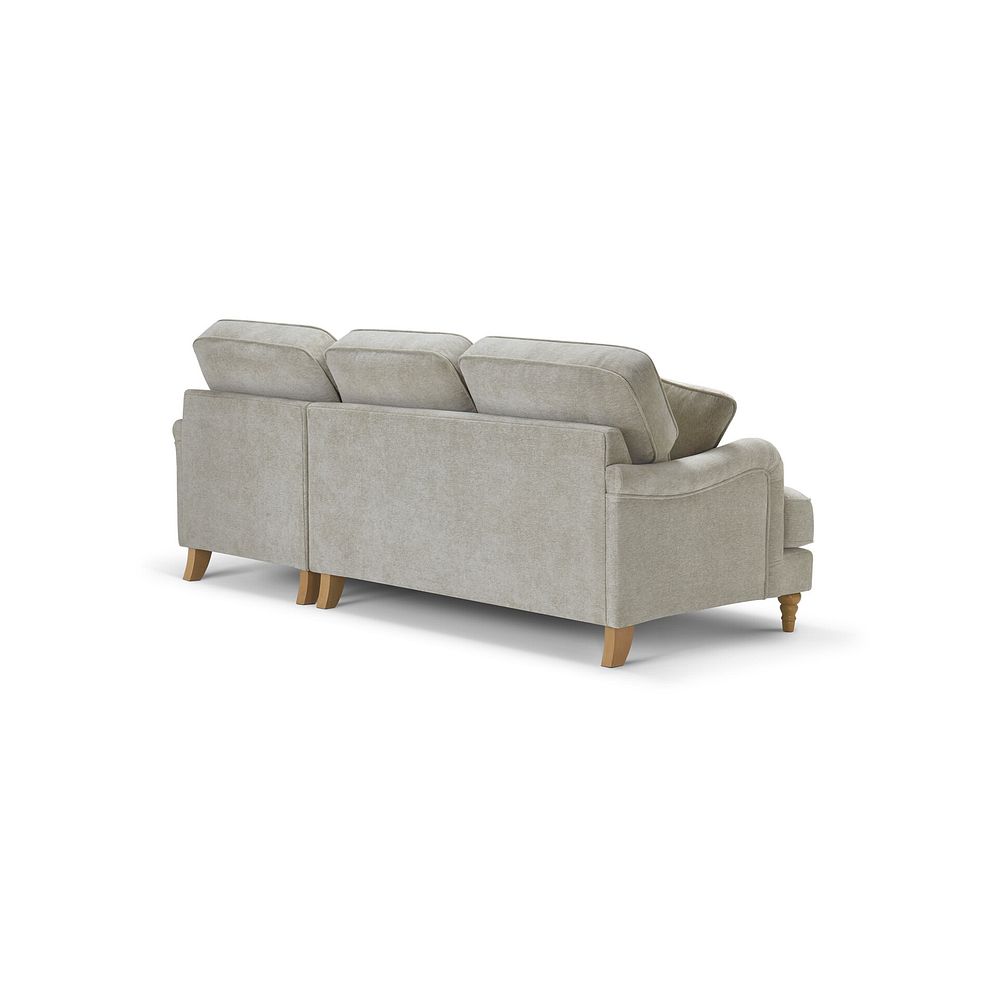 Eloise Right Hand Chaise Sofa in Marlan Natural Fabric 7
