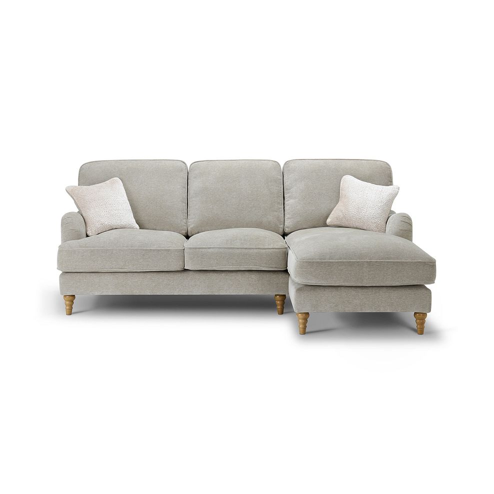 Eloise Right Hand Chaise Sofa in Marlan Natural Fabric 5