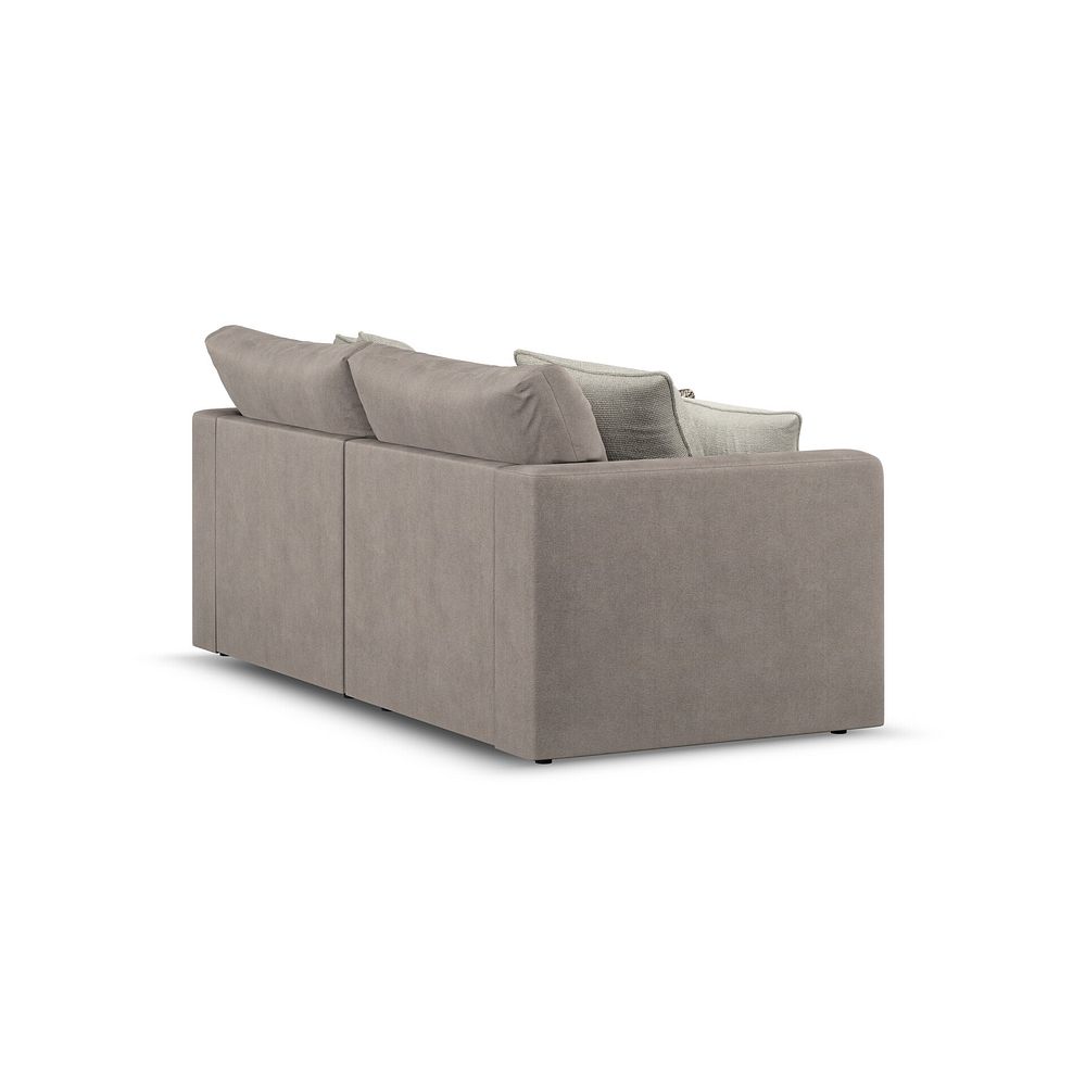Elston 2 Seater Modular Sofa in Penny Clay Fabric - Group 8 3