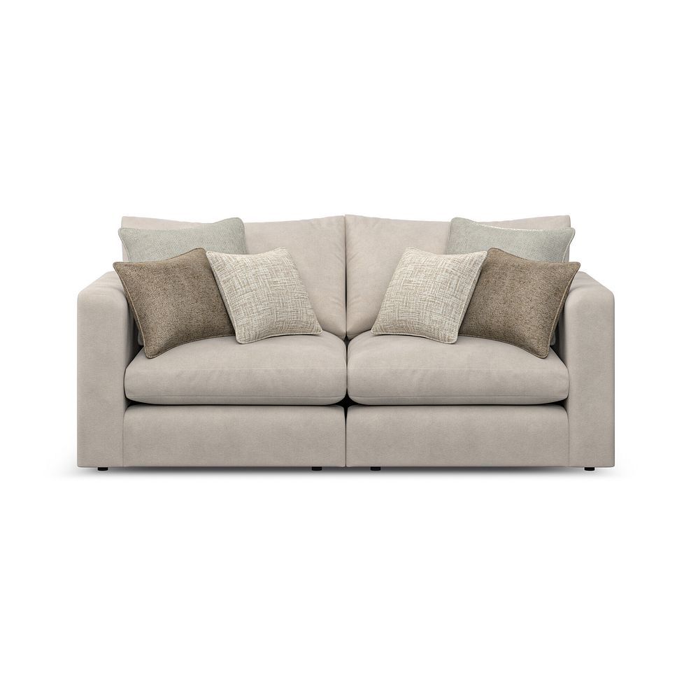 Elston 2 Seater Modular Sofa in Penny Dove Fabric - Group 8 2