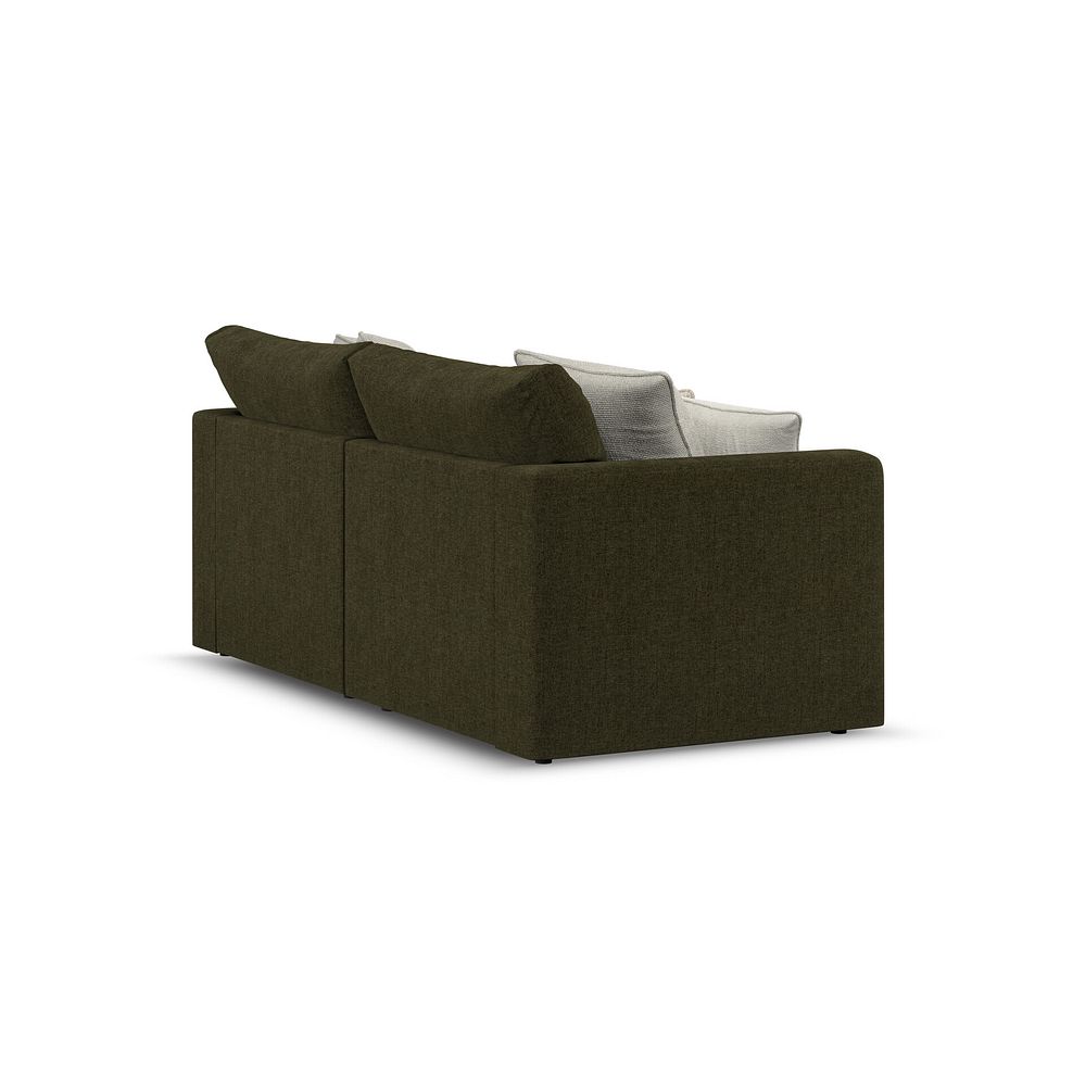 Elston 2 Seater Modular Sofa in Penny Forest Fabric - Group 8 3