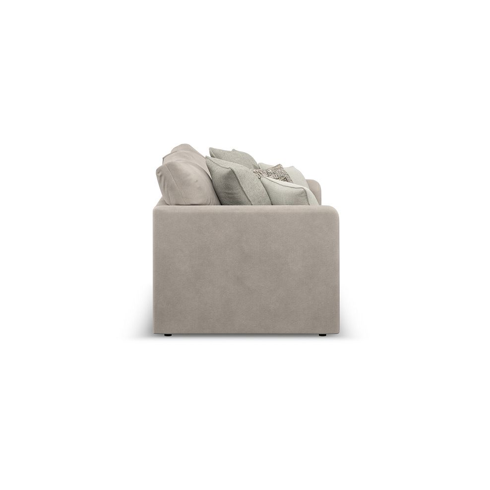 Elston 2 Seater Modular Sofa in Penny Mid Grey Fabric - Group 8 4