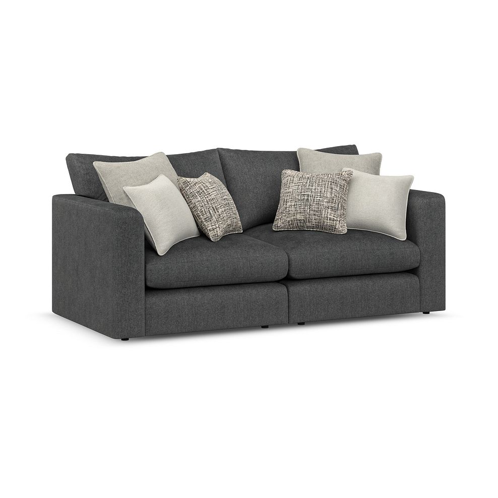 Elston 2 Seater Modular Sofa in Penny Whisp Fabric - Group 8 1